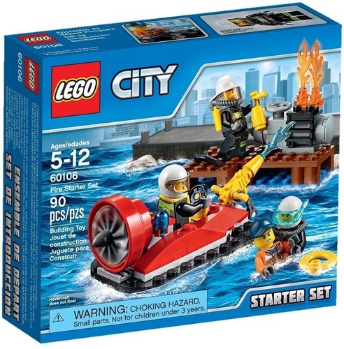 Lego city starter set - city, pompieri