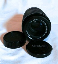 Teleobiettivo zoom Minolta MD 70-210 mm. f. 1: 4.5-5.6
