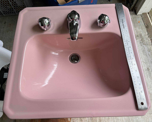 Lavabo bagno rosa - ,