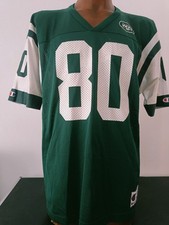  Maglia New York Jets NFL #80 CHREBETCHAMPION  football americano RUGBY VINTAGE 
