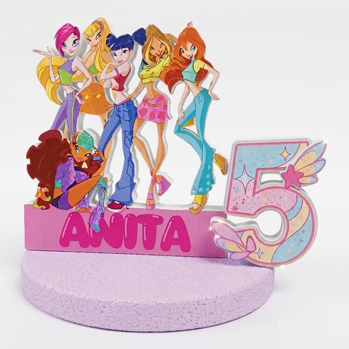 Sagoma winx club - sagoma, 3d