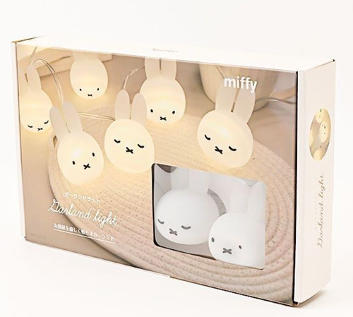 Miffy ghirlanda viso luce led - ghirlanda,