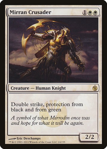 Mtg mirran crusader mbs - mtg,