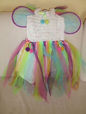 VESTITINO PER BIMBA FATINA CON LE ALI TRILLI DI PETER PAN - CARNEVALE O FESTE