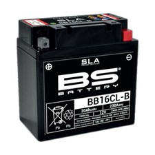 BATTERIA BS SLA BB16CL-B = YUASA YB16CLB BOMBARDIER QUAD TRAXTER 500 1999/2002