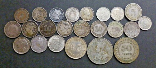Collezione monete insediamenti - monete,