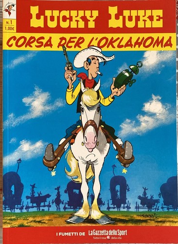Lucky luke colori gazzetta - luke, a