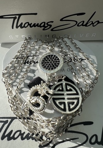 Collana thomas sabo pave - thomas, 90