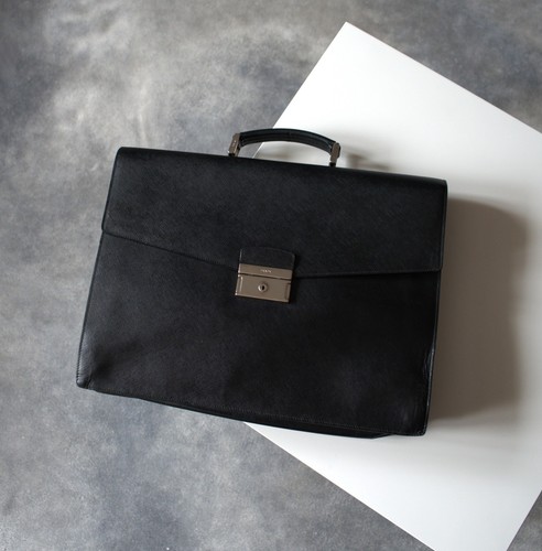 Prada saffiano valigetta - prada,