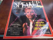 Speak Up, Dicembre 1985 (senza