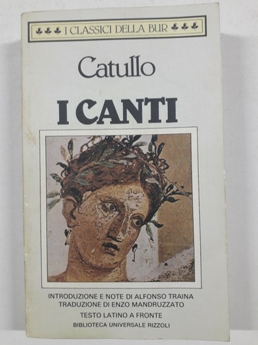 Canti catullo bur - canti, ,