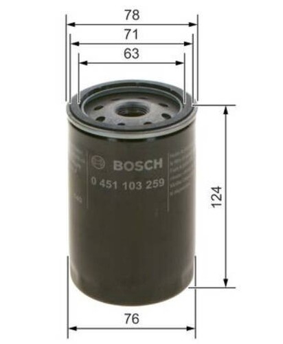 Bosch 0451103259 filtro - bosch,