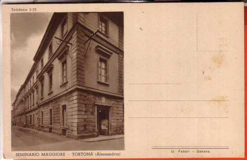 Cartolina tortona non - fp,