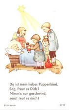 Fleißbildchen Heiligenbild