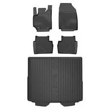 Frogum TPE Tappetini+Portabagagli Set per Fiat Croma 2005-2011 TPE set di tappet