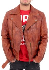 Aviatrix Giacca Biker In Pelle