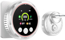 Rilevatore Di Fumo, Gas E Monossido Di Carbonio Con Spina E Batteria per Casa