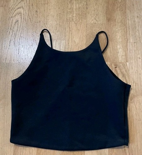 Top nero senza maniche - top,