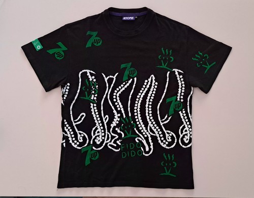 Octopus shirt uomo nera - octopus,