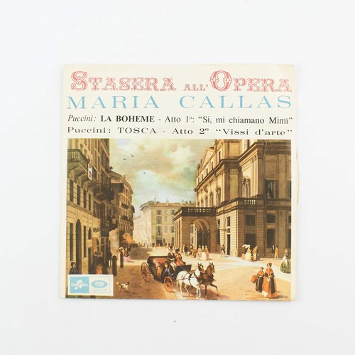 Maria callas boheme - -, /
