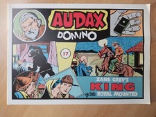 Zane Grey's King Of The Royal Mounted Audax Domino C.Conti 1998