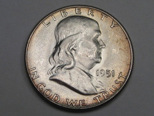 Toned 1951 dollaro - bu,