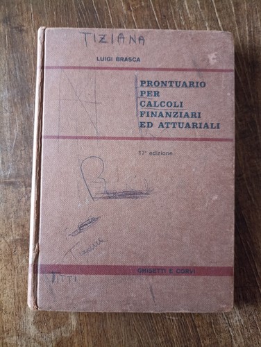 Prontuario per calcoli