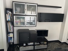 Vendo Mobili Soggiorno colore marrone/nero trucciolato fibra di legno