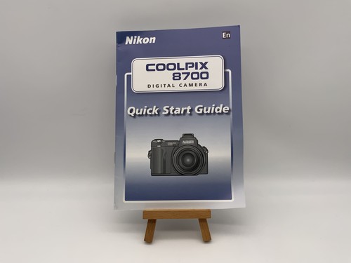 Nikon coolpix 8700 quick start - 8700,