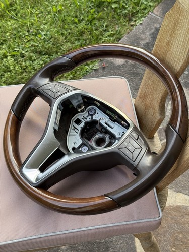 Volante legno mercedes w218 - volante,