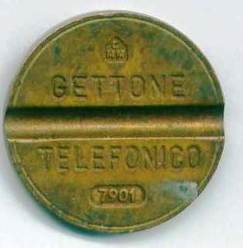 Gettone telefonico 7901 - telefonico,