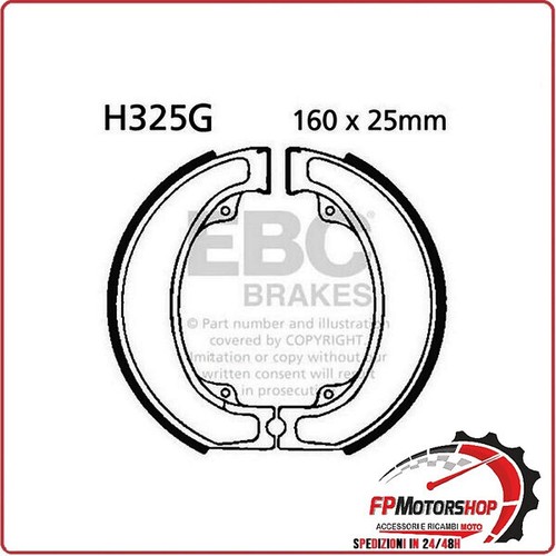 Ganasce honda 250r - cr,