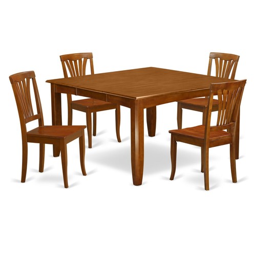 5pc dining set parfait square - 5pc,