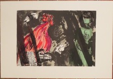 Bruno cassinari litografia - cassinari,