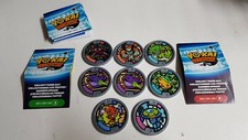 LOTTO STOCK n.8 MEDAGLIE YO-KAI WATCH YOKAI serie 2 - 3 ★ NUOVE ★ Medal Series