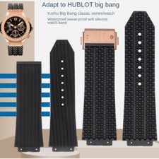 Per HUBLOT Big Bang Premium Cinturino Orologio Silicone Gomma 24*17 26*19 con Strumenti