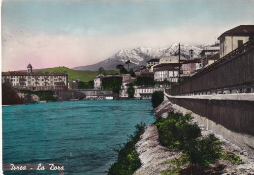 Cartolina torino ivrea - cartolina, di