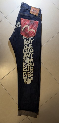Jeans evisu w32 - l34, denim