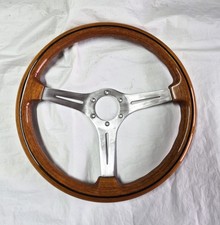 Classic wood steering wheel - classic,