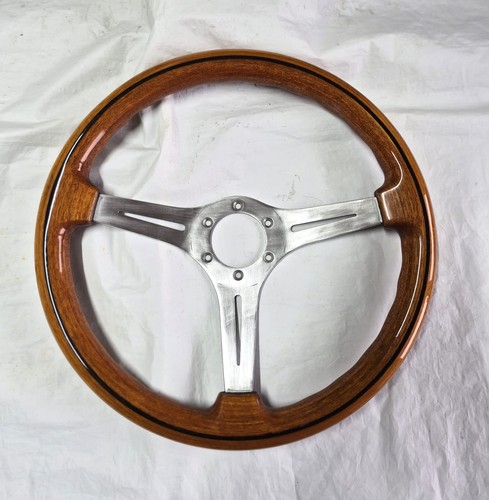 Classic wood steering wheel - classic,