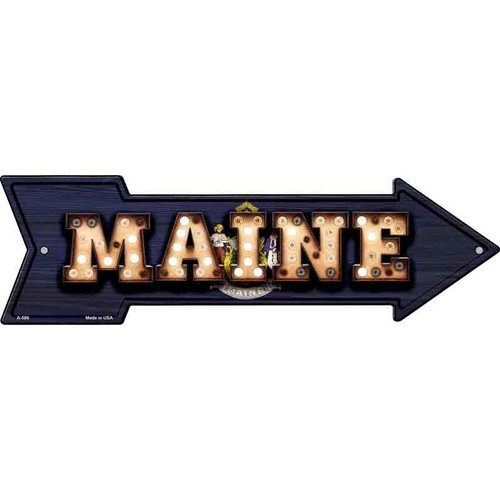 Maine bulbo lettering con - maine,