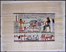 PAPIRO EGIZIO ANTICO EGITTO