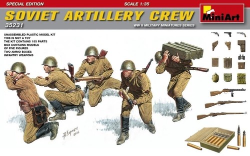 Miniart kit soldati - 1:35,