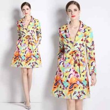 Vestito Abito Donna Corto Raso