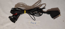 Commodore Amiga 500 600 1200 4000 CABLE DB23 original RGB CAVO SCART + AUDIO