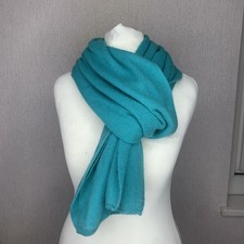 Sciarpa vintage verde acqua