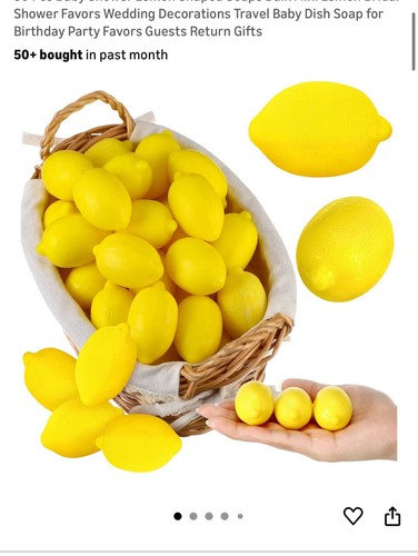 60pz mini saponi limone baby - saponi,