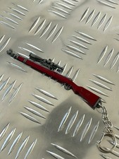 Portachiavi in metallo fucile