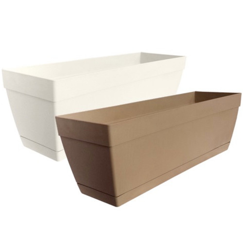 Vaso fioriera plastica con - in,