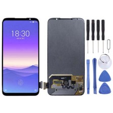 Per Meizu 16XS Display LCD Touch Screen Digitalizzatore Assemblaggio Ricambio (Nero)